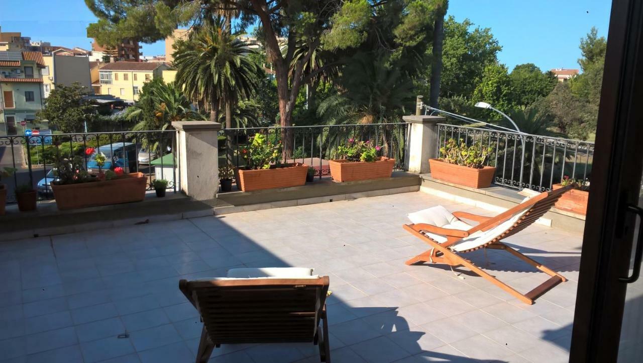 Ferienwohnung La Terrazza Sul Parco Oristano Exterior foto